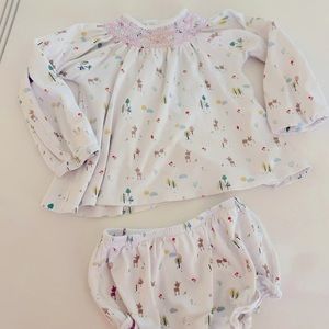 Willow Kids smocked custom fall set | Size 2T